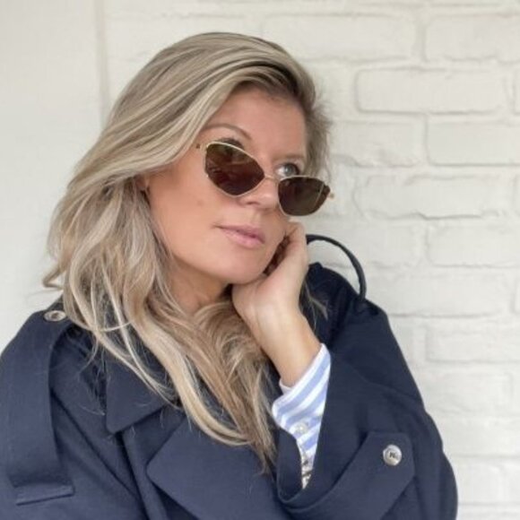 🕶️ New Givenchy GV40059U 16A Sunglasses - Palladium Frame, Grey Frame - Picture 9 of 10